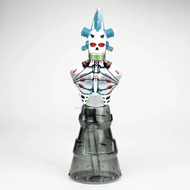 10” Resin Mechanical Skull Water Pipe