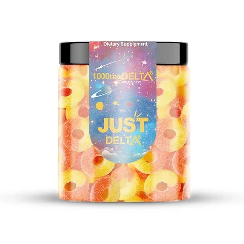 1000mg Delta 8 Gummies – Cosmic Peach