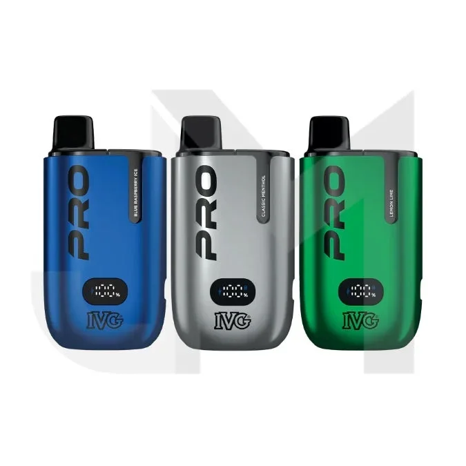 10mg IVG Pro 12 Prefilled Pod System Vape Kit with 10,000 Puffs