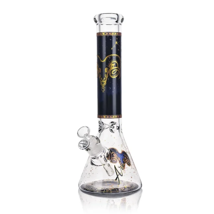 14 ” 7mm Arsenal Astro Luxe / Zodiac Beaker Bong (ES24796)