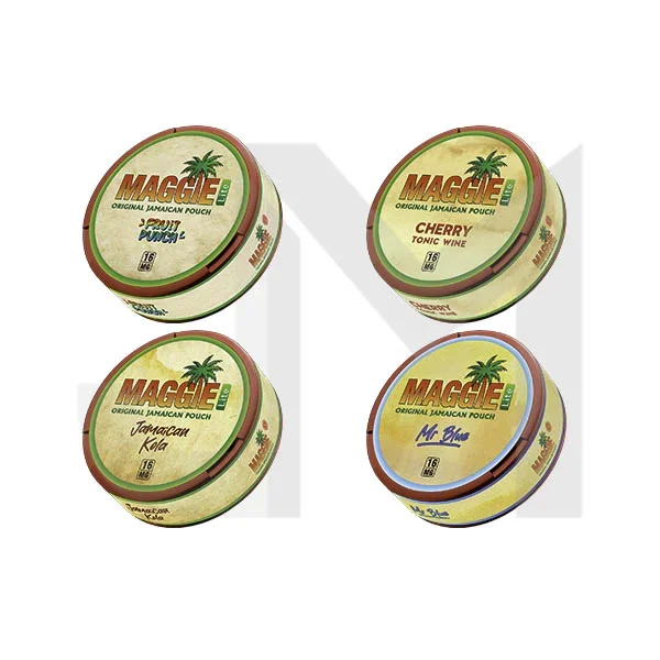 16mg Maggie Lite Nicotine Pouches – 20 Pouches