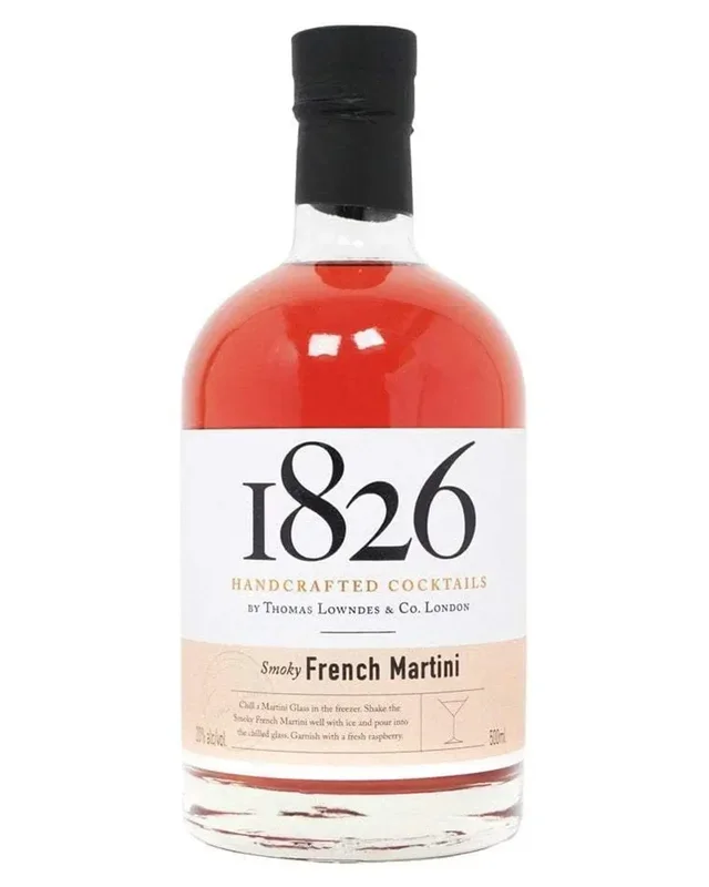 1826 Laphroaig Smoky French Martini Handcrafted Premixed Cocktail, 50 cl