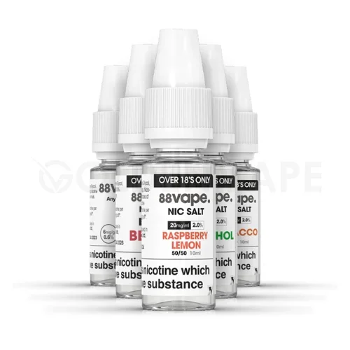 20 x 10ml 88 Vape E liquids – Pack of 20