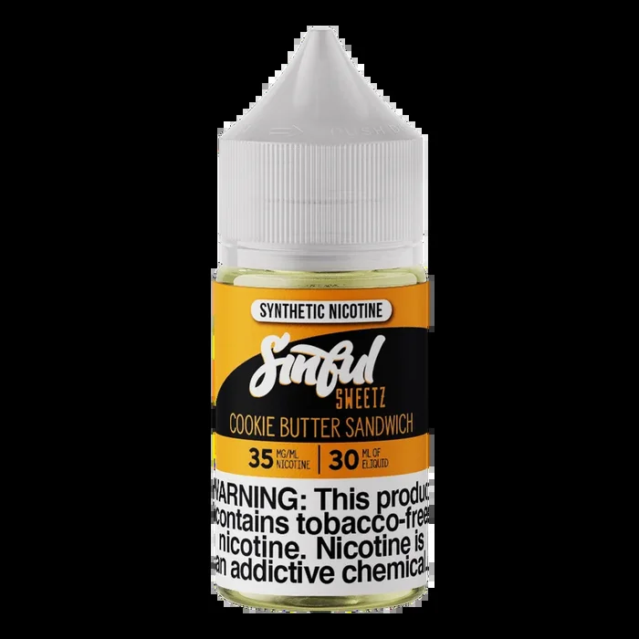 30ML | Cookie Butter Sandwich by Sinful Salt TFN