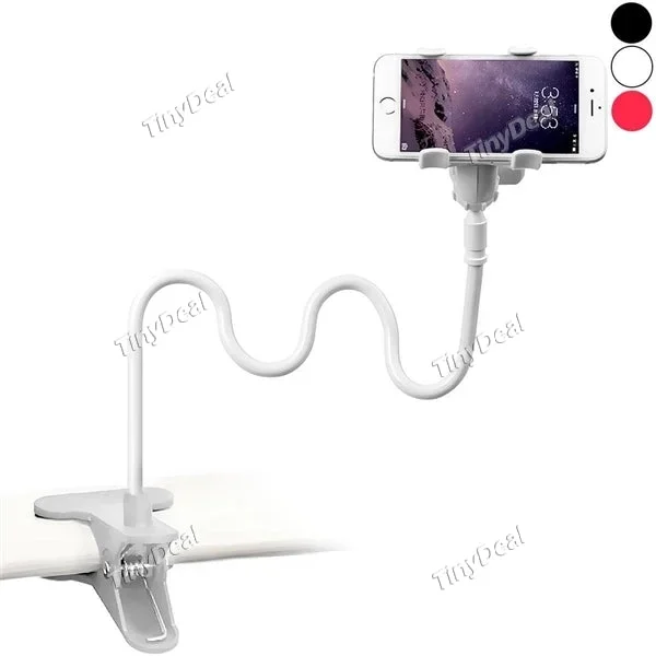 360 Degree Rotating Lazy Clip Flexible Holder Bed Desktop Mount Bracket for iPhone Samsung Smartphone EPA-512674