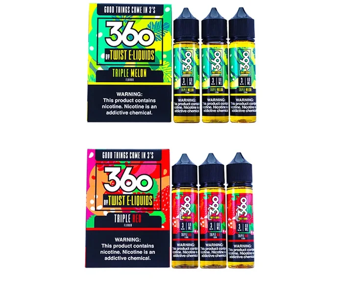 360 Series by Twist Eliquids 180mL