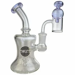 5.5in Color Rim Mini Rig Set by On Point (Purple)