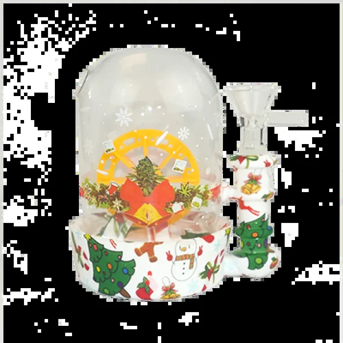 5 ” Silicone Xmas Waterwheel Water Pipe Box Set