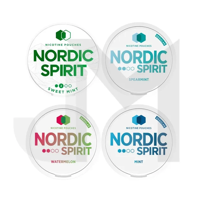 6mg Nordic Spirit Regular Nicotine Pouches – 20 Pouches