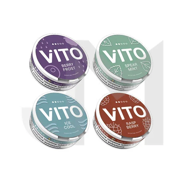 6mg VITO Nicotine Pouches – 20 Pouches