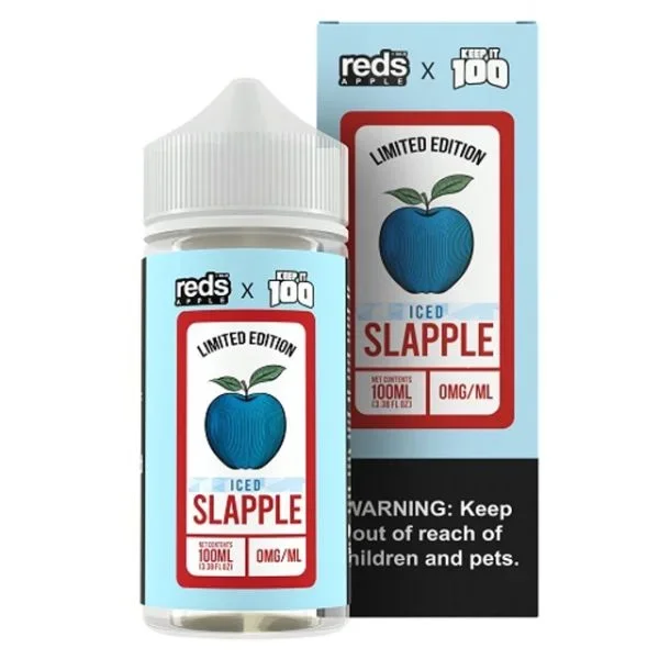 7Daze Reds Apple X Keep It 100 Slapple Iced 100mL