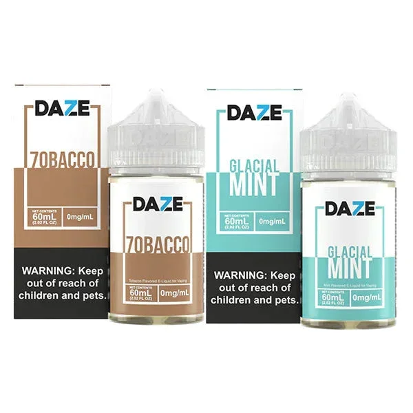 7Daze TF-Nic Series E-Liquid 100ml (Freebase) | Omg