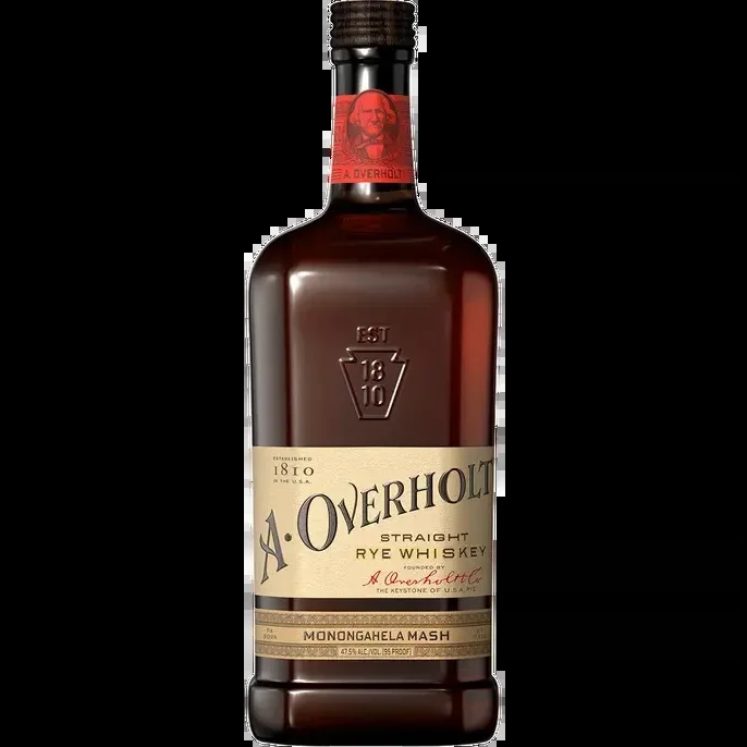A Overholt Straight Rye Monongahela Mash