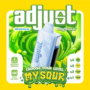 Adjust My Sour – 40,000 Puff Disposable Vape | 5% Nicotine – 20ml