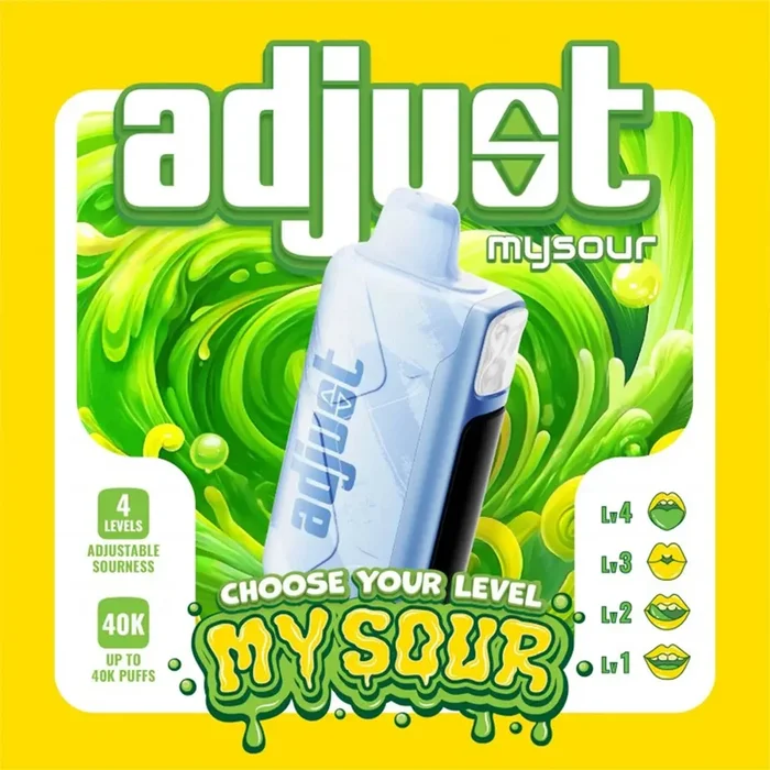 adjust mysour 40K Disposable Device – 40000 Puffs