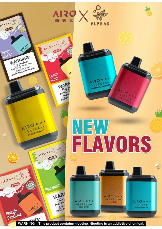 AEROMAX BY ELFBAR 5000 PUFFS (pack of 10)