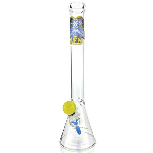 AFM Glass Pro Football Collection Los Angeles Beaker Bong