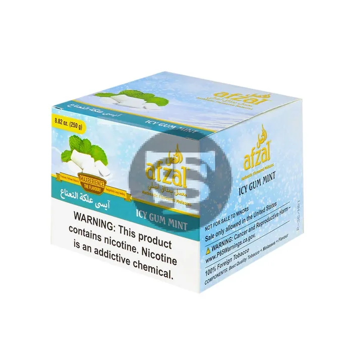 Afzal Ice Gum Mint Hookah Shisha 250g