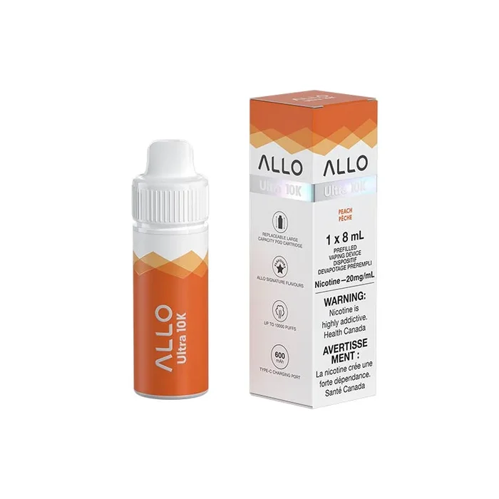 ALLO Ultra 10k Hybrid Disposable – Peach