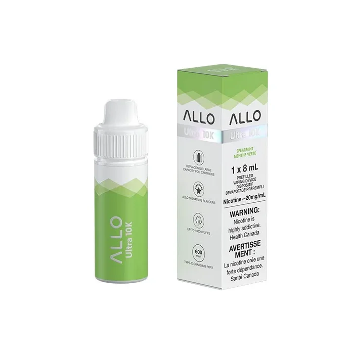 ALLO Ultra 10k Hybrid Disposable – Spearmint (ON)