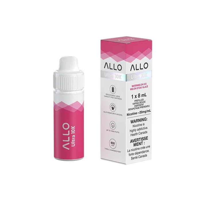 ALLO Ultra 10k Hybrid Disposable – Watermelon Ice