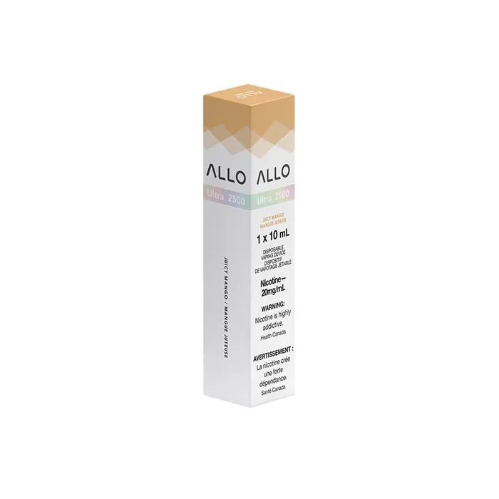 ALLO Ultra 2500 Disposable Vape – Juicy Mango (ON)