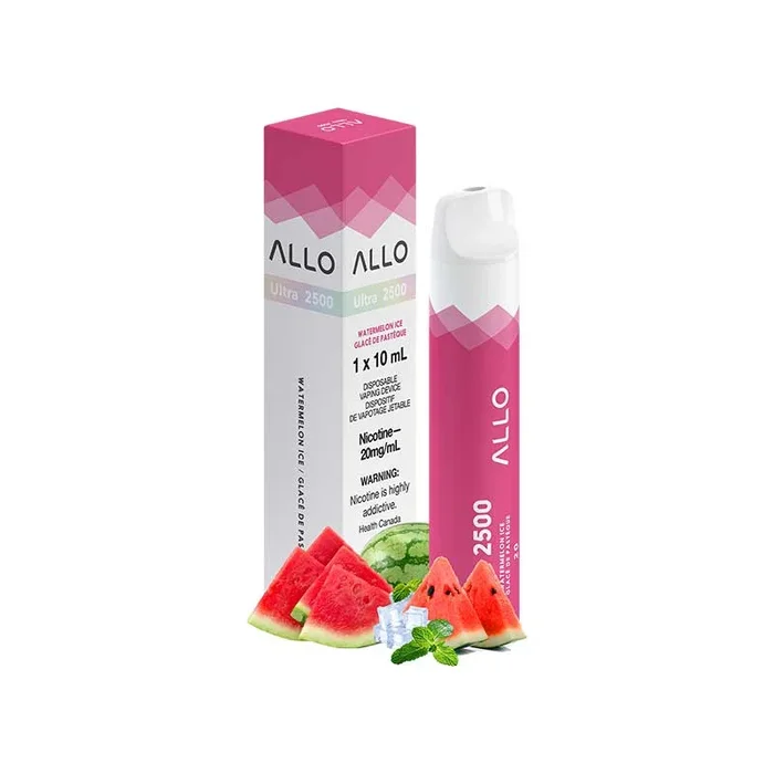 ALLO Ultra 2500 Disposable Vape – Watermelon Ice