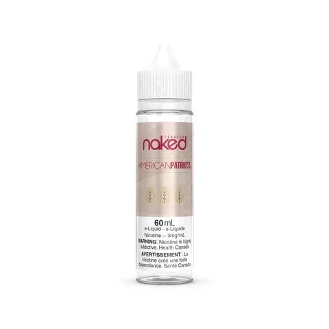 American Patriots – NAKED 100 E-Liquid – 60mL (Ontario)