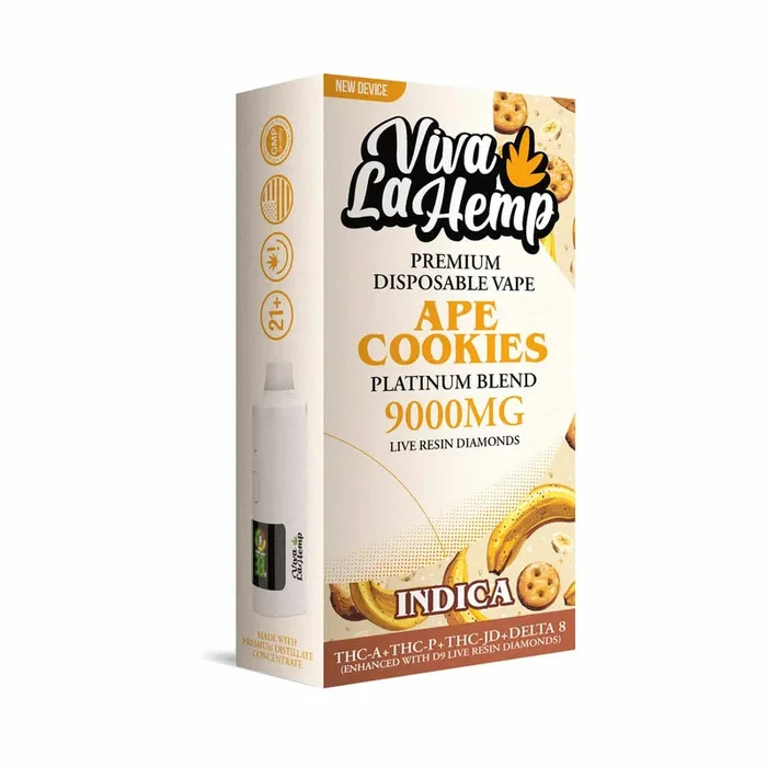 Ape Cookies – Viva La Hemp Platinum Blend Disposable 9G