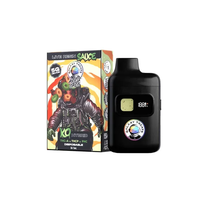 Apple Jack – Galaxy Treats KO Live Resin Sauce Disposable 5G