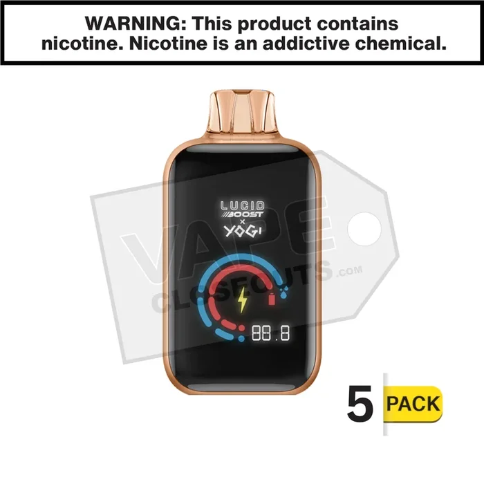 Apple Peach Ice Lucid Boost 20123 Disposable Vape