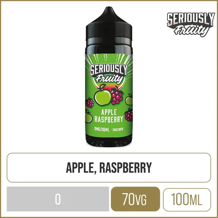 Apple Raspberry Seriously Fruity E-Liquid 100ml