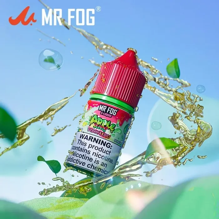 Apple (Strawberry) – Mr Fog Steezy Salt 30mL