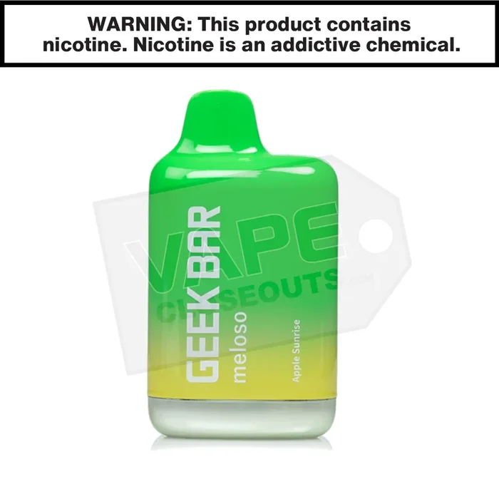 Apple Sunrise Geek Bar Meloso Max Disposable Vape