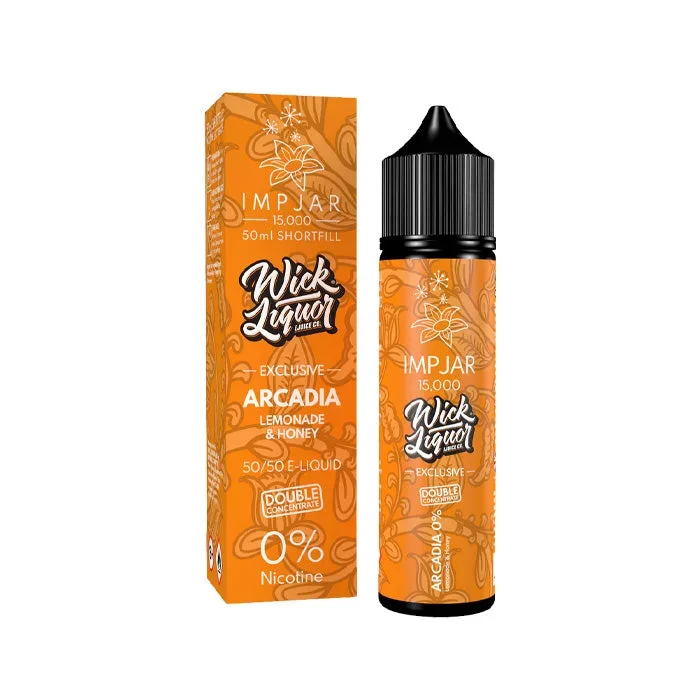 Arcadia 50ml Shortfill E-Liquid by Imp Jar & Wick Liquor