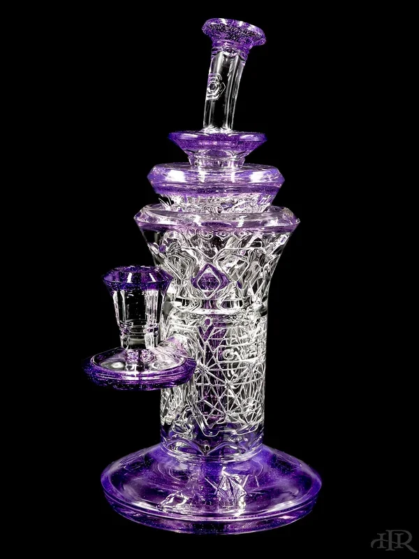 Avant-Garde Glass – Prototype Color Accented Outside Incycler (10 “)