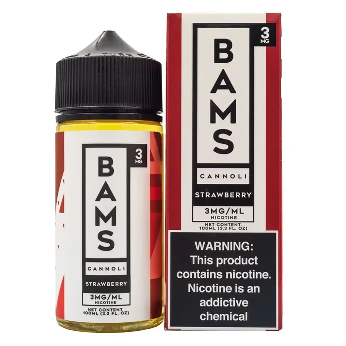 BAMS CANNOLI – STRAWBERRY – 100ML