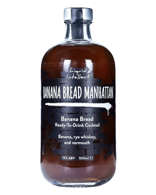 Banana Bread Manhattan Premixed Cocktail, 50 cl