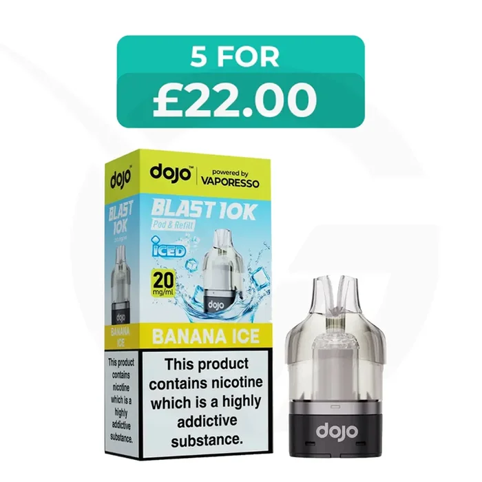 Banana Ice Dojo Blast 10000 Refill Pack