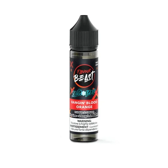 Bangin’ Blood Orange (Ice) by Flavour Beast Salt 60mL [ON]