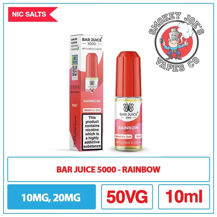Bar Juice 5000 – Nic Salt – Rainbow