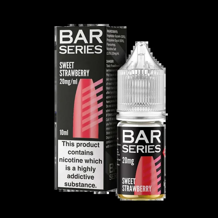 Bar Series Nic Salts 10ml – Sweet Strawberry