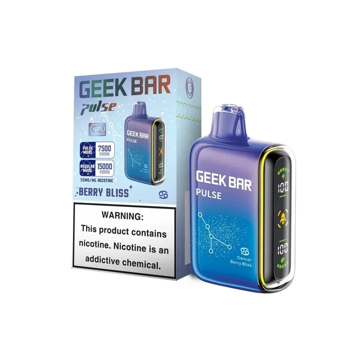 Berry Bliss Geek Bar Pulse Disposable Vape 15K
