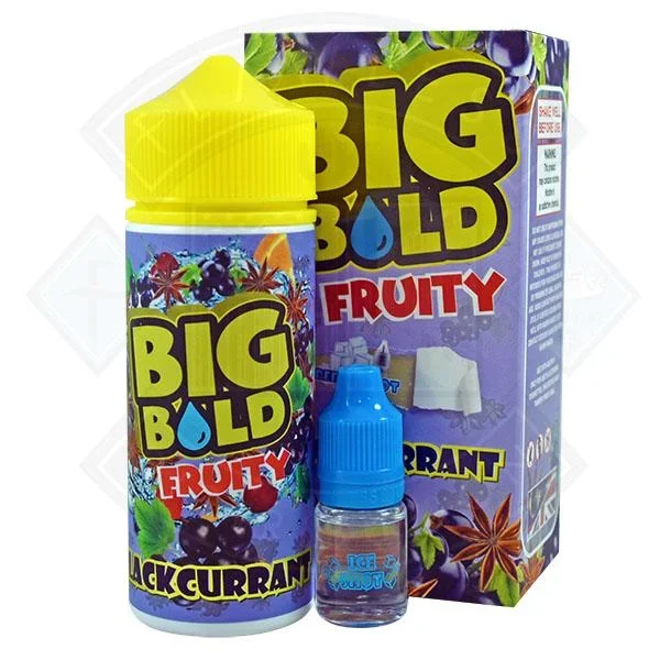 Big Bold Fruity – Blackcurrant 0mg 100ml Shortfill