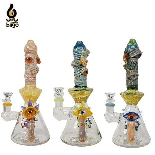 Biigo 10 ” Beholder Eye Totem Water Pipe by Lookah