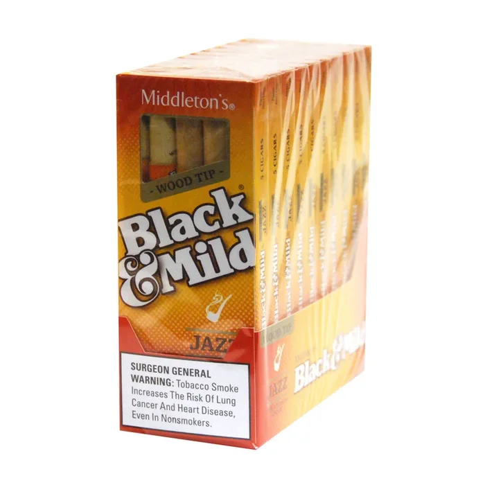 Black & Mild Jazz Cigars with Wood Tip