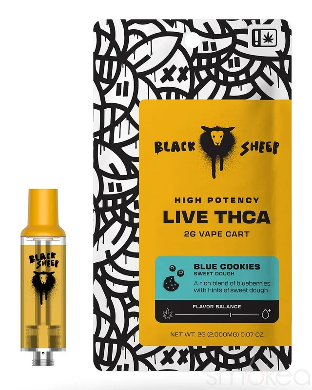 Black Sheep THCA Quad Blend Cartridge – Blue Cookies