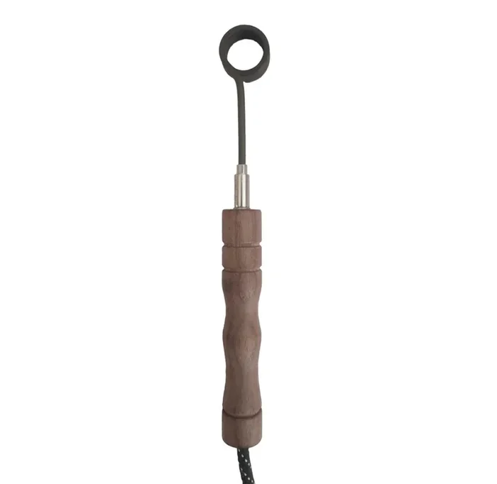 Black Walnut and Beech Wood Enail Heating Coil Handle