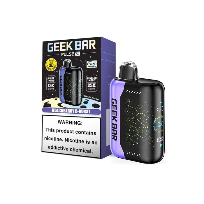 Blackberry B-Burst Geek Bar Pulse X 25K Disposable Vape