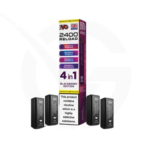 Blackberry Edition 4-in-1 Prefilled Pods By IVG 2400 Reload